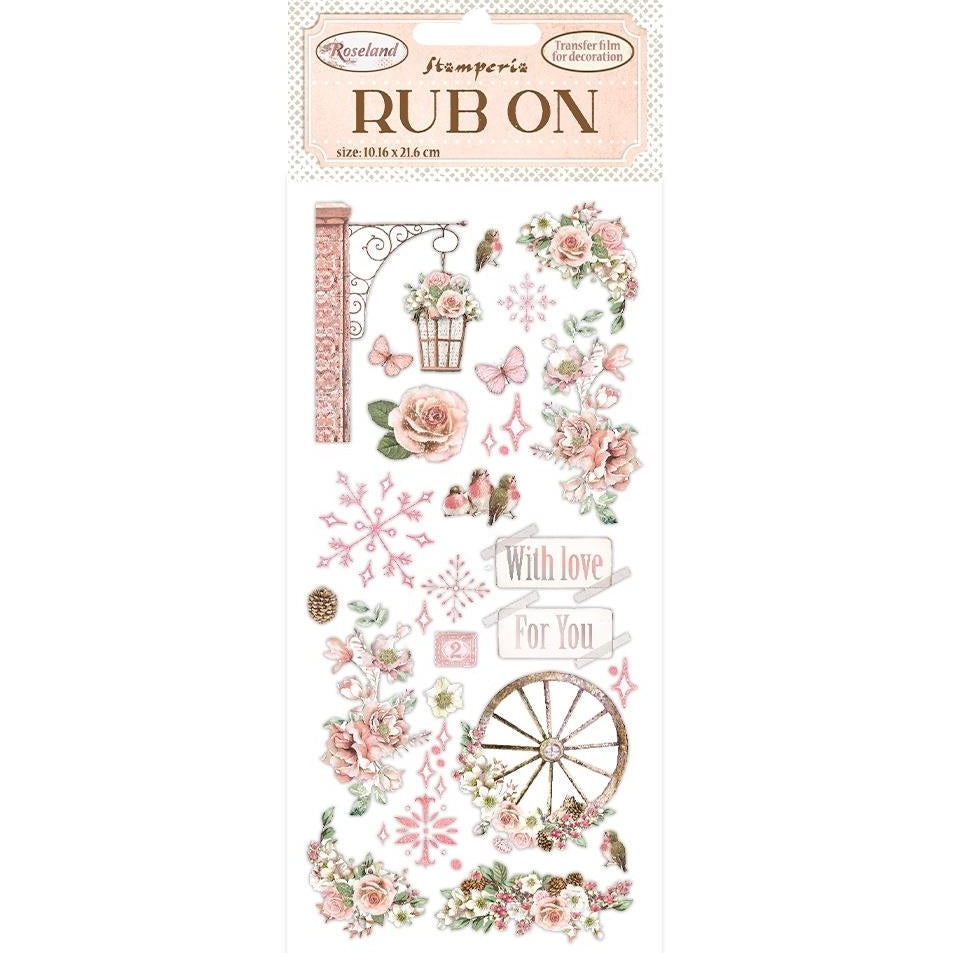 Stamperia Roseland Rub-On